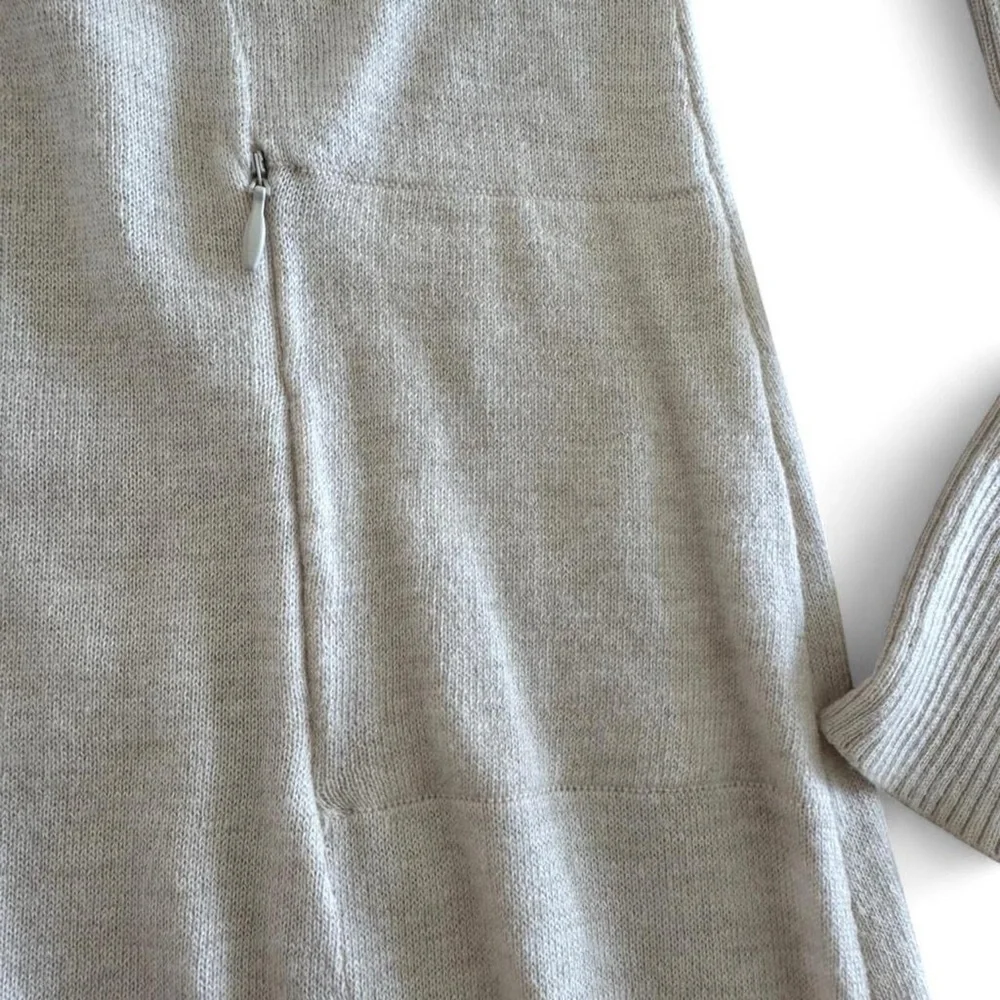 Athleta Beige Long Sleeve Dress - Picture 4 of 7